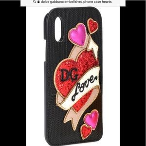 Dolce & Gabbana DG Love iPhone X case